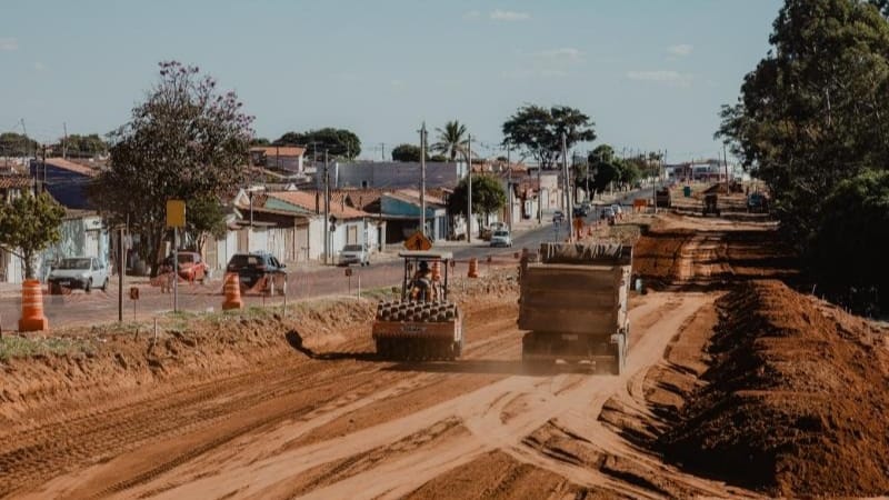 Obras de duplicação em avenidas de Franca estão em andamento