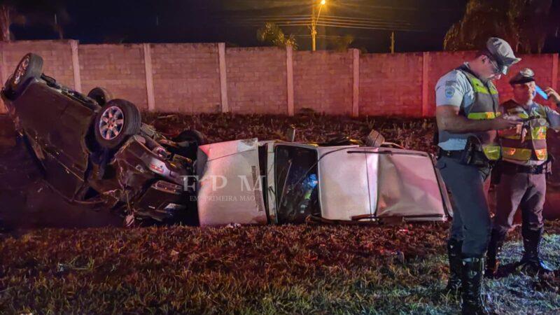 Colisão traseira em rodovia deixa seis pessoas feridas, entre elas uma criança