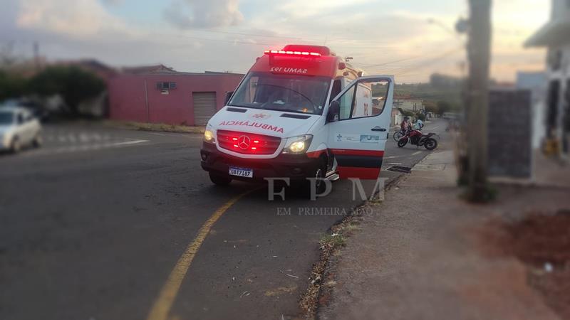 Homem é socorrido com ferimento grave após ser esfaqueado no Jardim Luiza em Franca