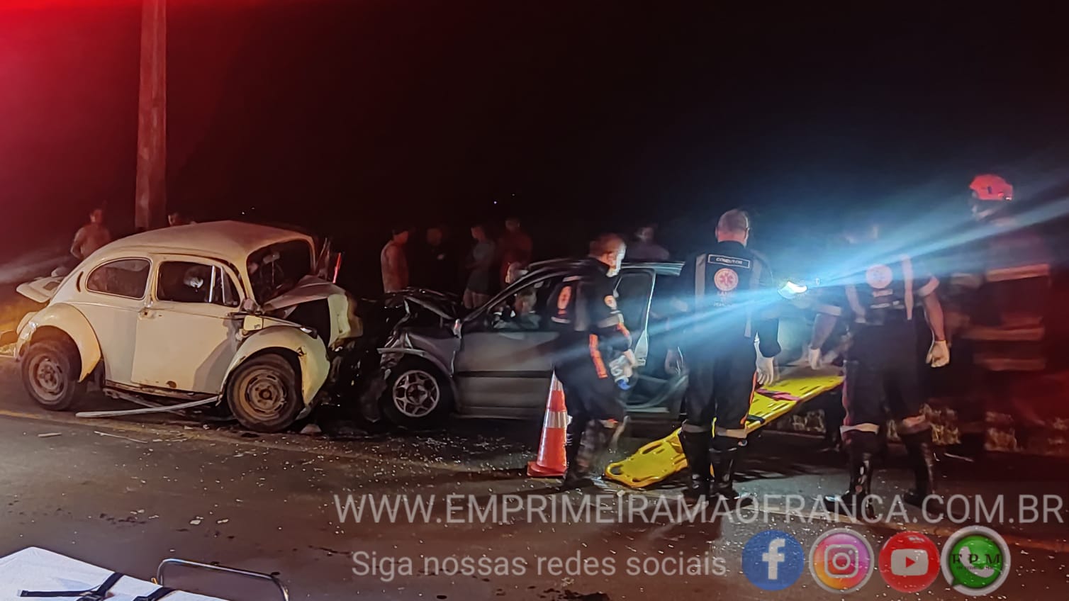 Uma pessoa morreu e outras cinco ficaram feridas após uma colisão frontal em rodovia de Franca