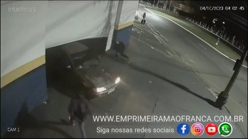 Loja de baterias em avenida de Franca é alvo de criminosos