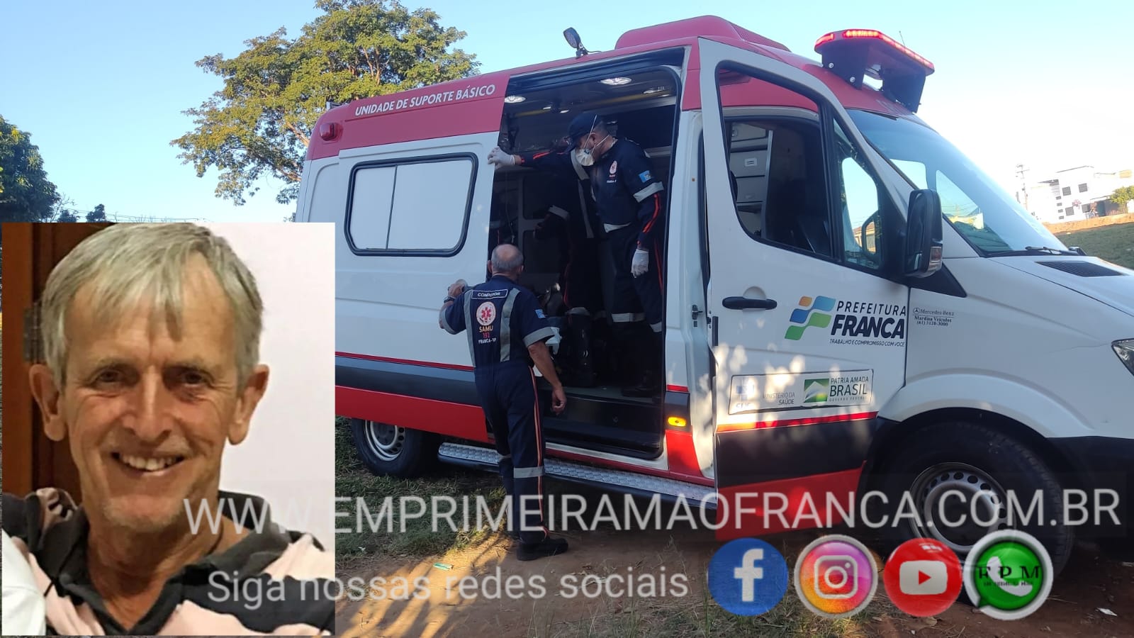 Trabalhador morre após sofrer queda de telhado em Franca