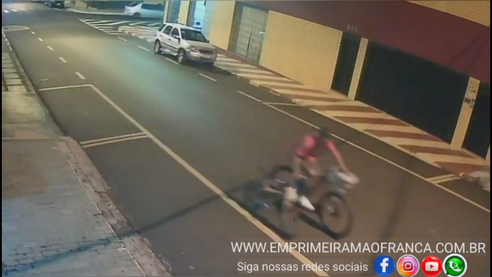 Ladrão invade loja na Estação e furta bicicleta e capacetes; prejuízo chega aos R$ 7 mil