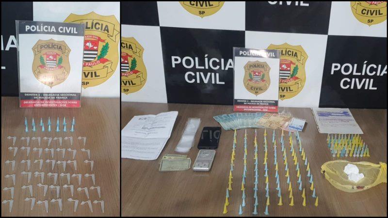 Polícia Civil realiza operação e prende três pessoas em Franca