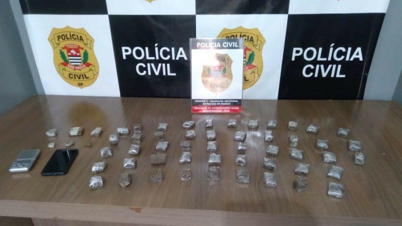 Polícia Civil prende mulher por tráfico de drogas no Jardim Dermínio em Franca