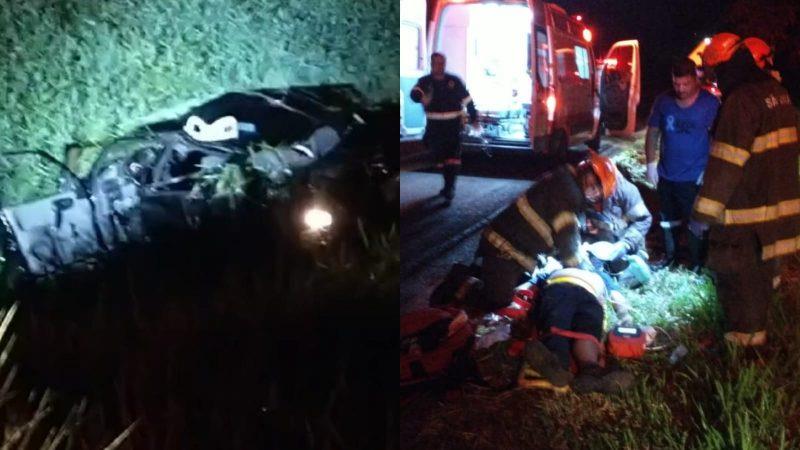 Homem perde a vida após capotamento na rodovia Altino Arantes em Batatais