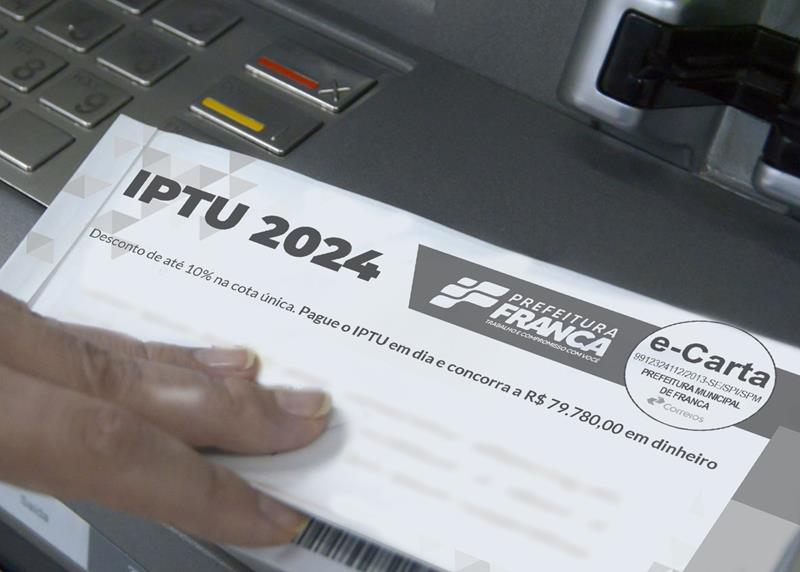 Contribuintes começam a receber os boletos do IPTU 2024