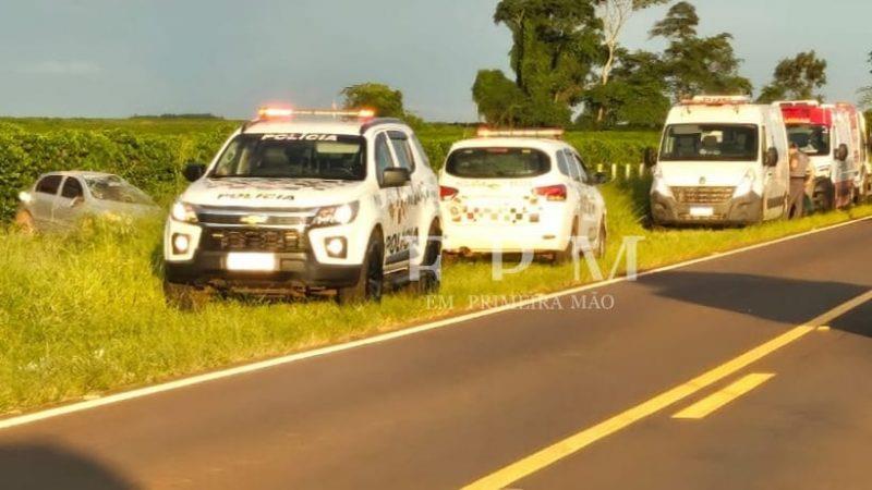 Motorista fica ferido após capotamento em rodovia da região 