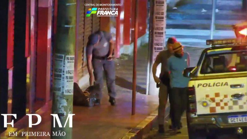 Ladrão é preso pela Polícia Militar após furtar fiação de igreja no Centro de Franca