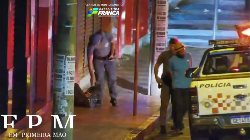 Ladrão é preso pela Polícia Militar após furtar fiação de igreja no Centro de Franca