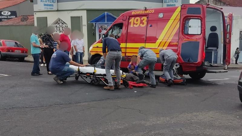 Idoso fica gravemente ferido após ser atropelado no bairro Estação em Franca