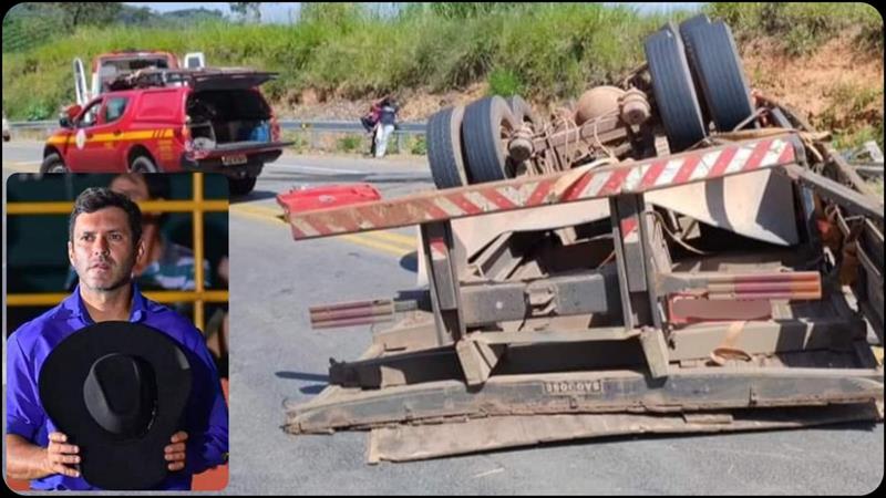 Morador de Franca morre em capotamento de caminhão em Minas Gerais