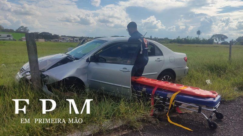 Homem sofre acidente após passar mal ao volante na Avenida Rio Negro, em Franca 