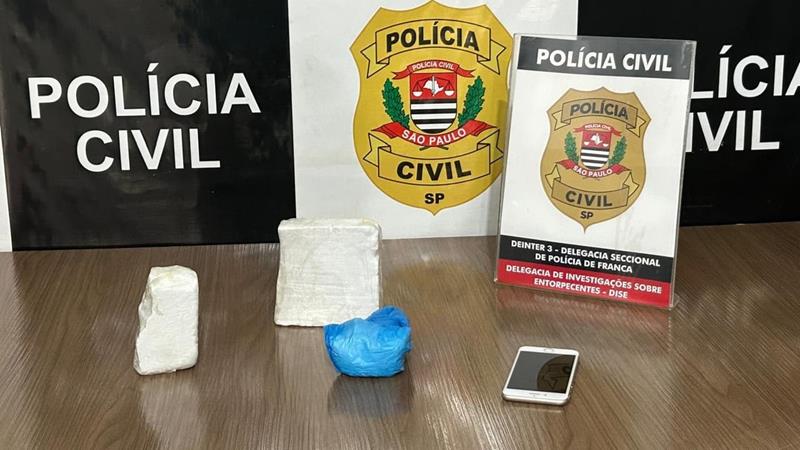 Polícia Civil prende traficante no bairro Chico Neca em Franca