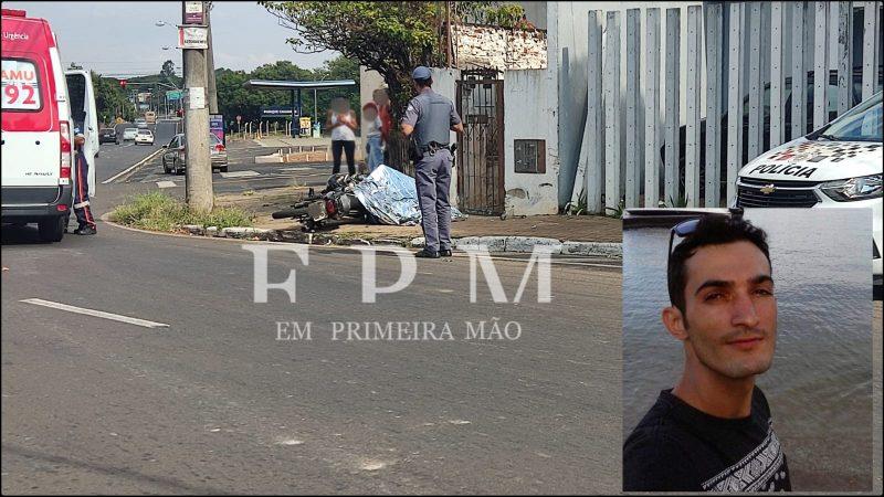 Uma pessoa morreu e outra ficou ferida em um grave acidente de moto em rotatória de Franca 