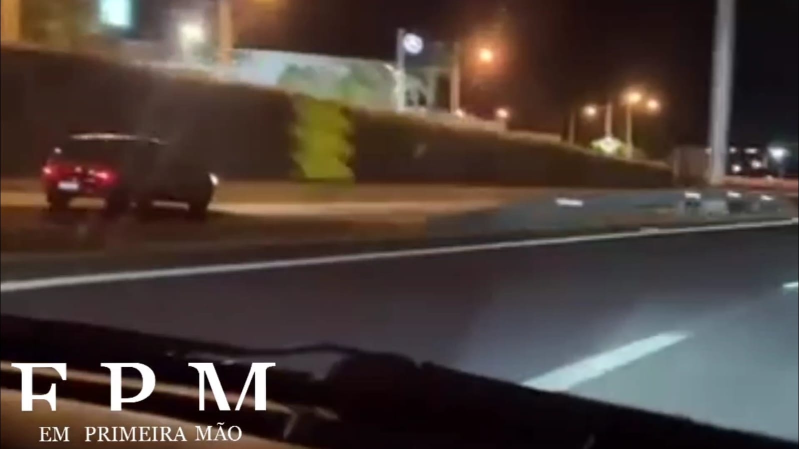 Motorista é flagrado dirigindo na contramão em rodovia de Franca 
