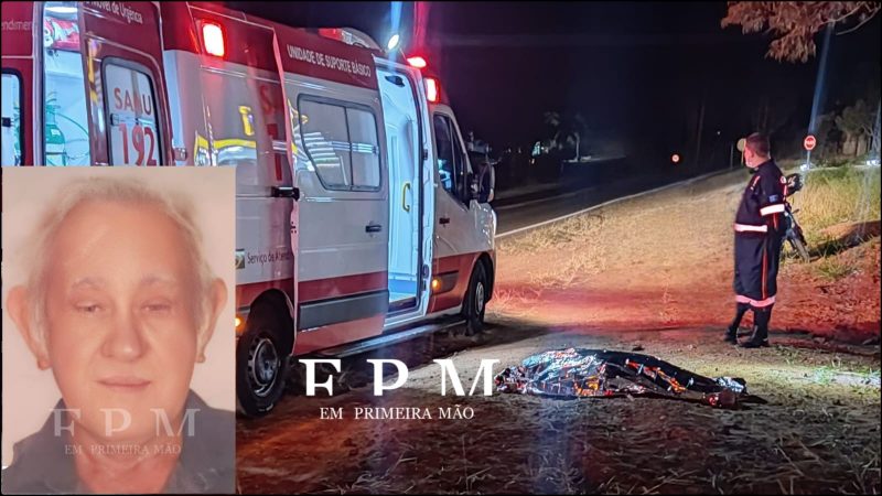 Idoso morre após ser atropelado em rodovia de Franca