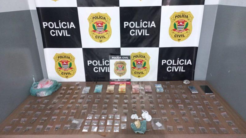 Traficante é preso pela Polícia Civil no City Petrópolis, em Franca