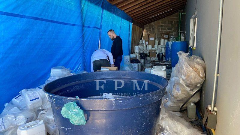 PM prende dupla por adulteração de agrotóxicos na zona rural de Franca