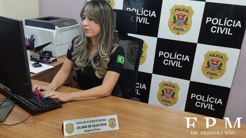 Delegada Juliana Paiva fala sobre caso de estupro de vulnerável em coletiva de imprensa