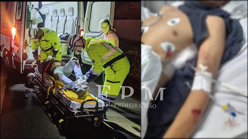 Motociclista atingido por veículo em rodovia recebe alta hospitalar