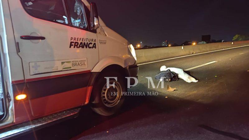 Motociclista morre em grave acidente na rodovia Engenheiro Ronan Rocha, em Franca