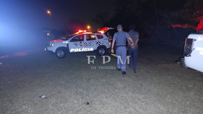 Dois homens foram presos pela Polícia Militar por incêndio em mata em Franca