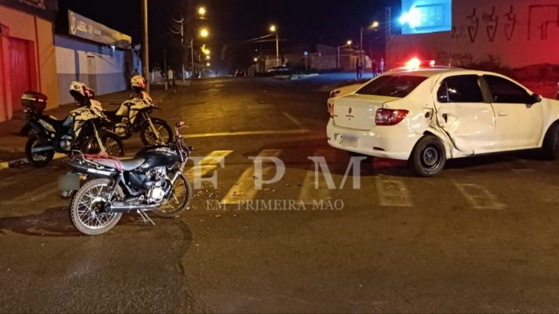 Adolescentes fogem da polícia e sofrem acidente de moto em avenida de Franca