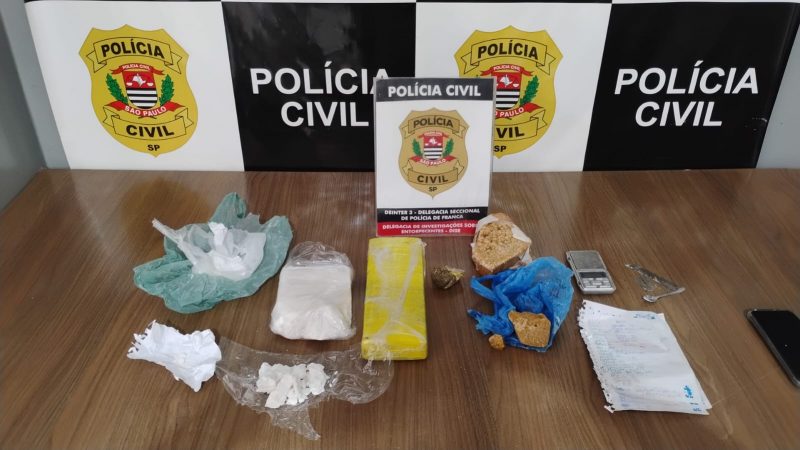 Criminoso com extensa ficha criminal é preso durante operação da Polícia Civil em Franca