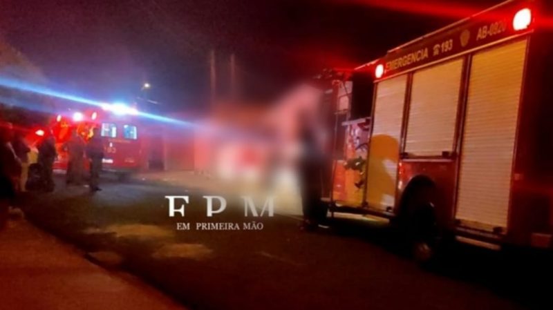 Homem é preso após ameaçar pai de morte e atear fogo em residência em Franca