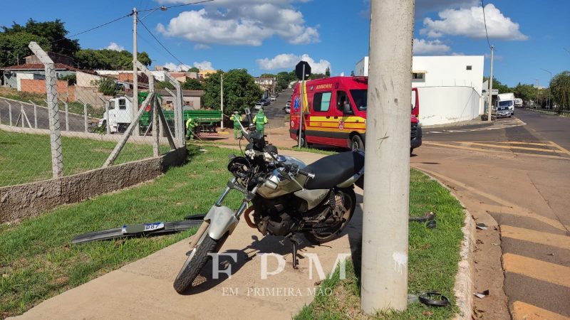 Motorista foge após acidente na avenida Doutor Hélio Palermo, em Franca