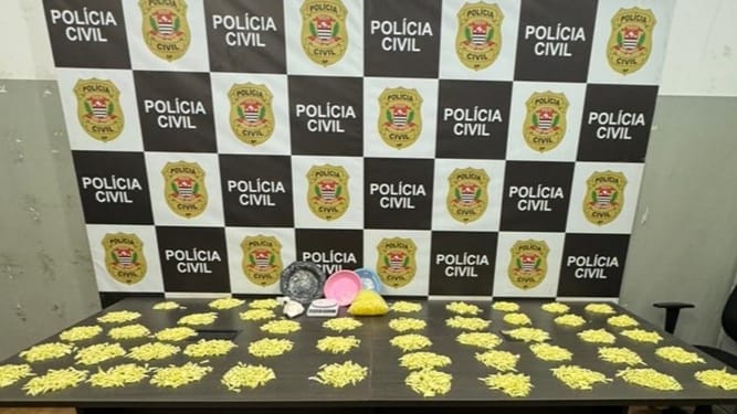 Traficante é preso em flagrante com mais de 3 kg de cocaína em Ribeirão Preto