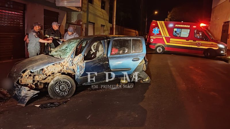 Homem sofre ferimento grave após acidente no Jardim Aeroporto em Franca