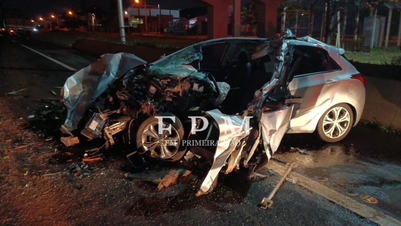 Colisão entre carro e caminhão quase termina em tragédia na rodovia Ronan Rocha