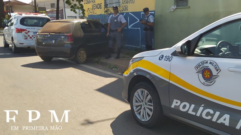 Motorista tenta fugir de abordagem policial e acaba abordado na alça de acesso da Cândido Portinari em Franca