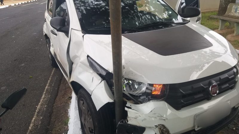 Motociclista fica ferido após sofrer acidente em avenida de Franca