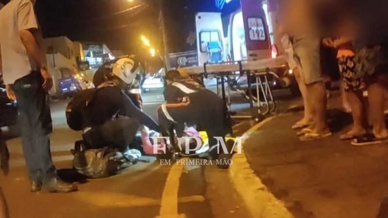 Ciclista é socorrido em estado grave após colisão com caminhão na Vila Formosa