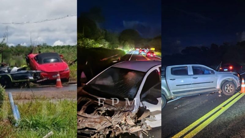 Acidentes na rodovia Cândido Portinari em Pedregulho deixam pelo menos três pessoas feridas