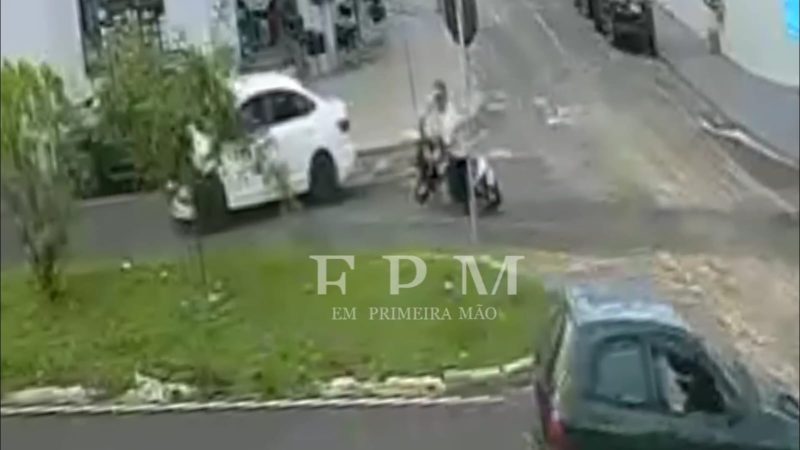 Motociclista fica ferido após sofrer acidente em avenida de Franca