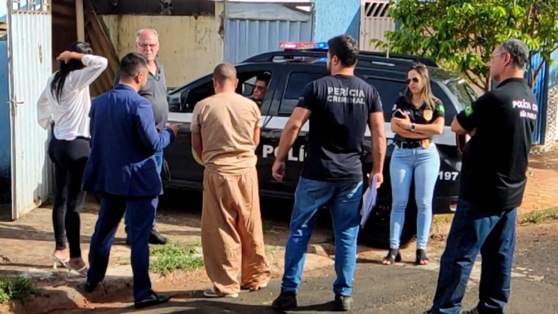 Polícia Civil realiza reconstituição de tentativa de feminicídio no Jardim Aeroporto, em Franca