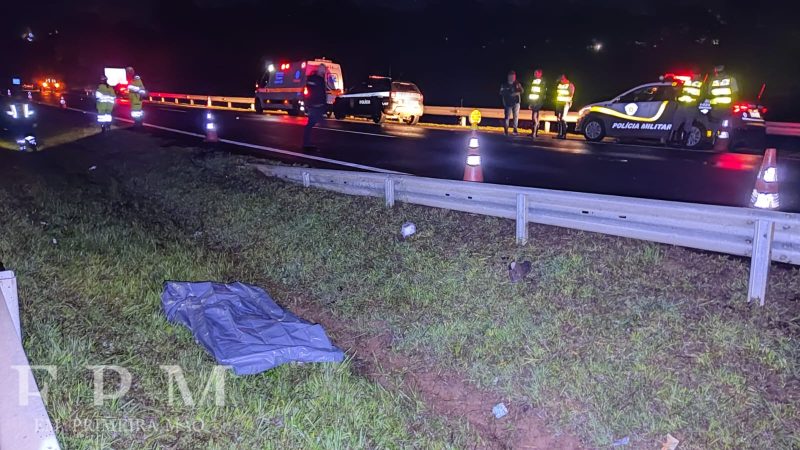 Pai morre e filho fica gravemente ferido em acidente na rodovia Prefeito Fábio Talarico