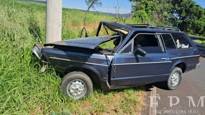 Motorista embriagado causa acidente e deixa passageiro em estado grave na região