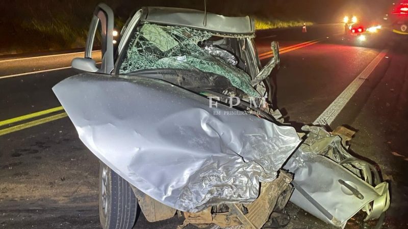 Acidente entre três carros deixa uma vítima fatal e seis feridos em Altinópolis