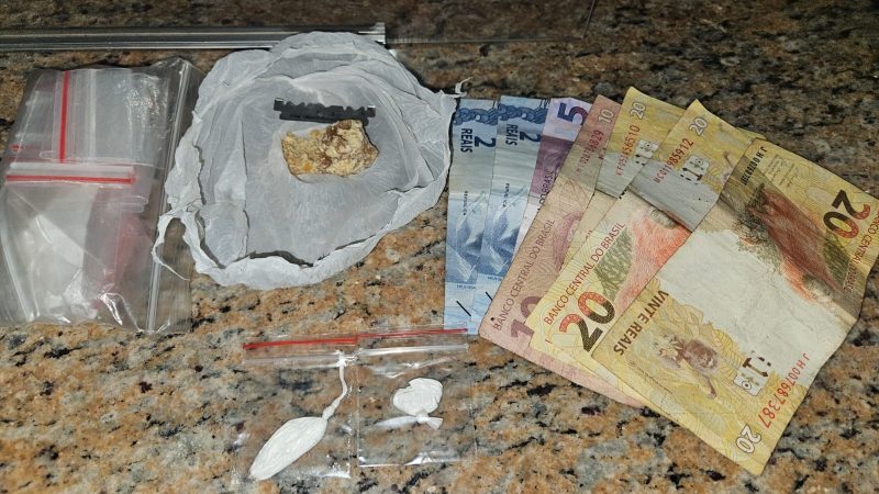 Adolescente é detido pela Polícia Militar por tráfico de drogas em Franca