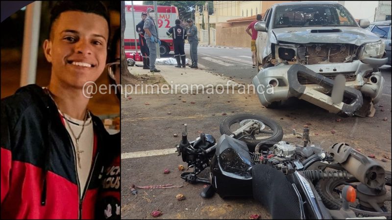 Motociclista morre após sofrer grave acidente em cruzamento de Franca