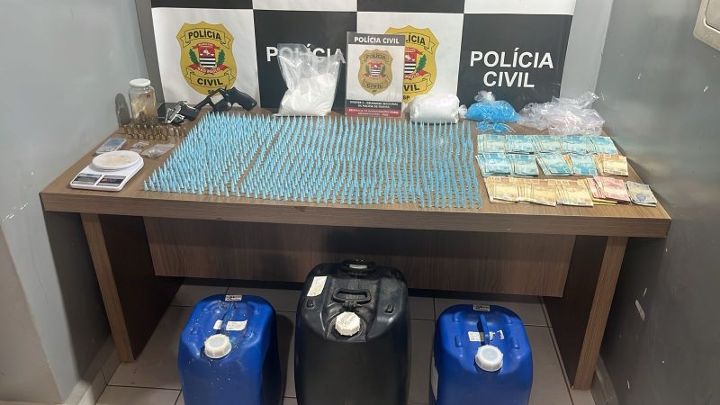 Operação da DISE prende dois traficantes e apreende drogas e armas de fogo em Franca